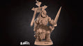 Half-Orc Warpriest Miniature | Tabletop RPG Miniature | Bite the Bullet | Roleplaying 3D Printed Fantasy Mini - 3DPrintDen