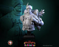 Circus Merchant Bust, Clatterjack | Tabletop RPG Miniature | White Werewolf Tavern | Roleplaying 3D Printed Fantasy Mini - 3DPrintDen