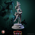 Circus Performer Miniature, Madame Pachadora | Tabletop RPG Miniature | White Werewolf Tavern | Roleplaying 3D Printed Fantasy Mini - 3DPrintDen