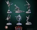 Female Circus Performer Miniature | Tabletop RPG Miniature | White Werewolf Tavern | Roleplaying 3D Printed Fantasy Mini - 3DPrintDen