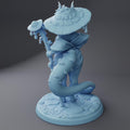 Female Spore Druid Miniature, Coprini | Twin Goddess Miniatures | Tabletop RPG Miniature | Roleplaying 3D Printed Fantasy Mini - 3DPrintDen