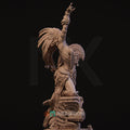 Priestess of Death Miniature, Necalin | Tabletop RPG Miniature | Nerikson | Roleplaying 3D Printed Fantasy Mini - 3DPrintDen