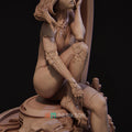 Female Cyborg Miniature | Tabletop RPG Miniature | Nerikson | Roleplaying 3D Printed Fantasy Mini - 3DPrintDen