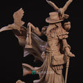 Plague Doctor Miniature | Tabletop RPG Miniature | Nerikson | Roleplaying 3D Printed Fantasy Mini - 3DPrintDen