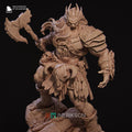 The Stone Giant Miniature | Tabletop RPG Miniature | Nerikson | Roleplaying 3D Printed Fantasy Mini - 3DPrintDen