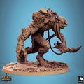 Blight Troll Miniature | Tabletop RPG Miniature | Rescale Miniature | Roleplaying 3D Printed Fantasy Mini - 3DPrintDen