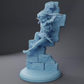 Female Elf Rogue Miniature, Kara | Twin Goddess Miniatures | Tabletop RPG Miniature | Roleplaying 3D Printed Fantasy Mini - 3DPrintDen