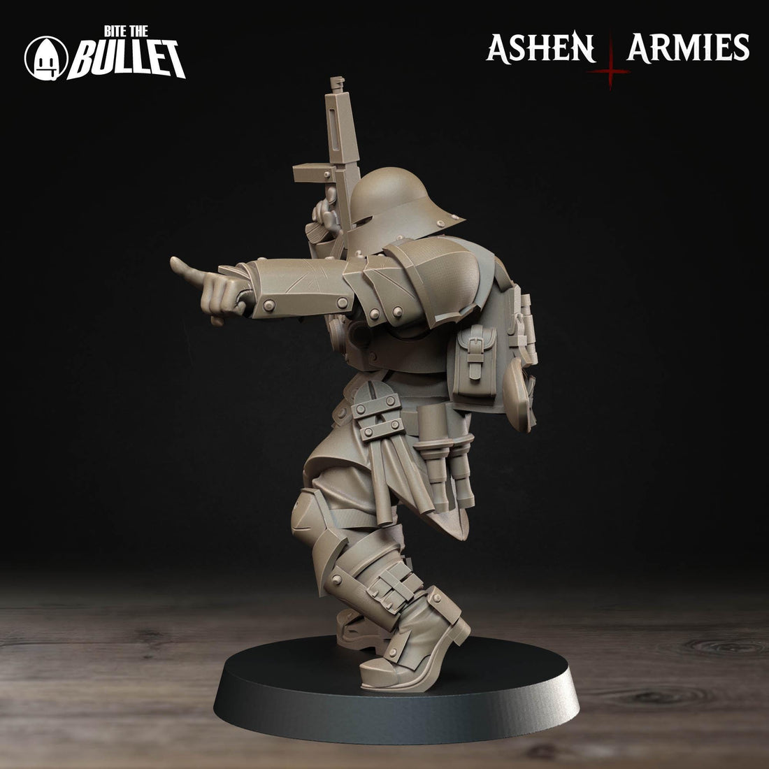 Combat Engineer Miniature | Tabletop RPG Miniature | Bite the Bullet | Roleplaying 3D Printed Fantasy Mini - 3DPrintDen