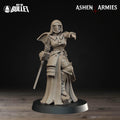 Female Combat Medic Miniature | Tabletop RPG Miniature | Bite the Bullet | Roleplaying 3D Printed Fantasy Mini - 3DPrintDen