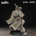 Lieutenant Miniature | Tabletop RPG Miniature | Bite the Bullet | Roleplaying 3D Printed Fantasy Mini - 3DPrintDen