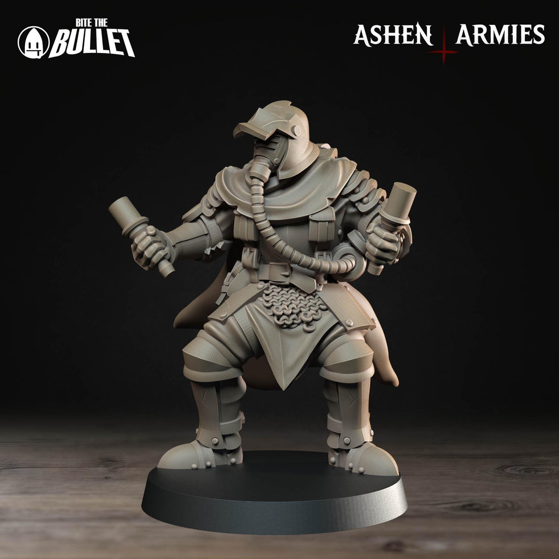 Shocktroopers Miniature | Tabletop RPG Miniature | Bite the Bullet | Roleplaying 3D Printed Fantasy Mini - 3DPrintDen