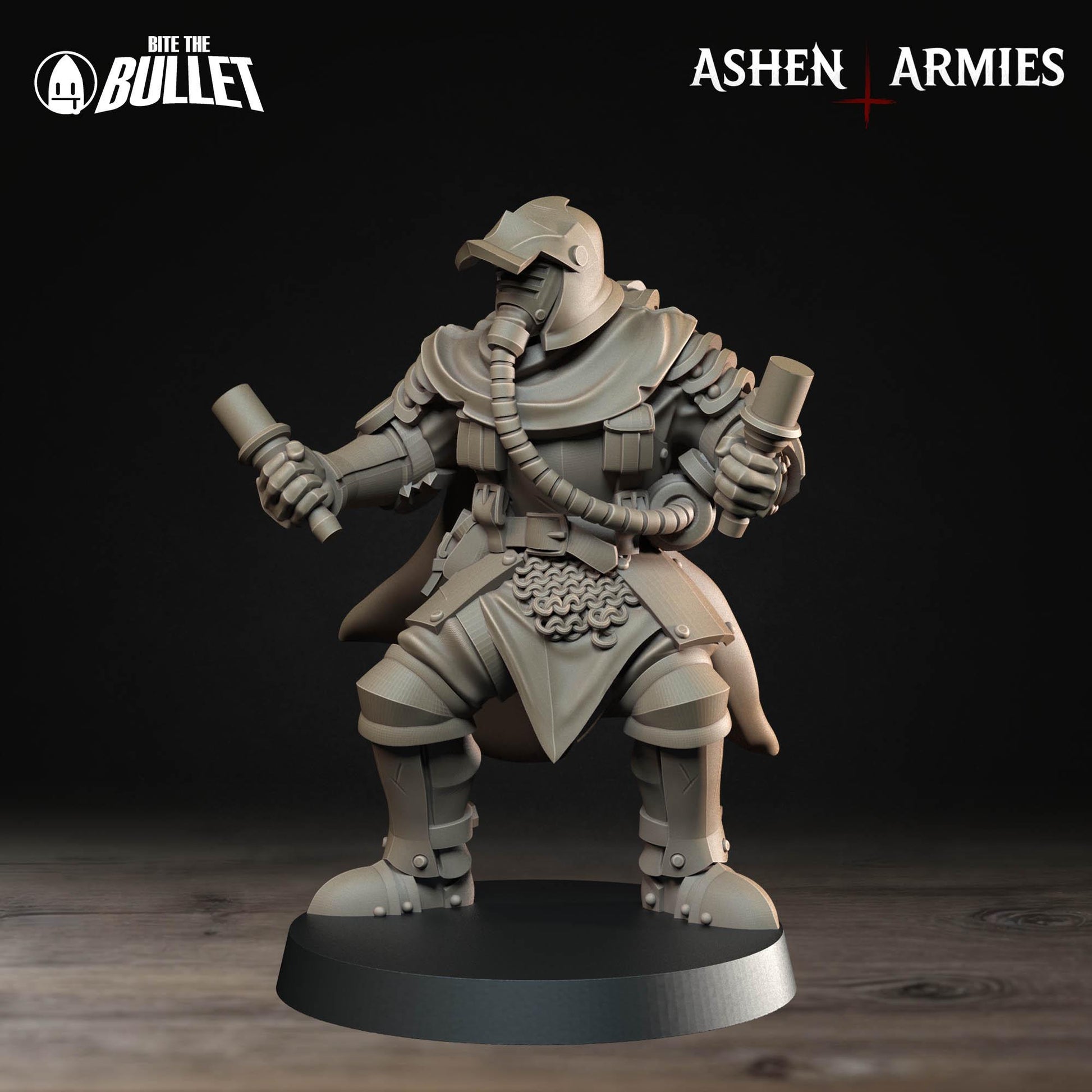 Shocktroopers Miniature | Tabletop RPG Miniature | Bite the Bullet | Roleplaying 3D Printed Fantasy Mini - 3DPrintDen