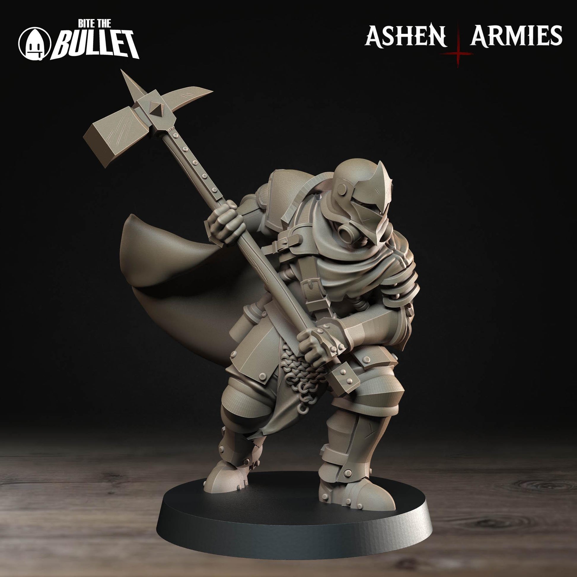 Shocktroopers Miniature | Tabletop RPG Miniature | Bite the Bullet | Roleplaying 3D Printed Fantasy Mini - 3DPrintDen