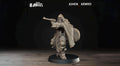 Sniper Priest Miniature, Pistols | Tabletop RPG Miniature | Bite the Bullet | Roleplaying 3D Printed Fantasy Mini - 3DPrintDen