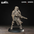 Female Sniper Priest Miniature, Rifle | Tabletop RPG Miniature | Bite the Bullet | Roleplaying 3D Printed Fantasy Mini - 3DPrintDen