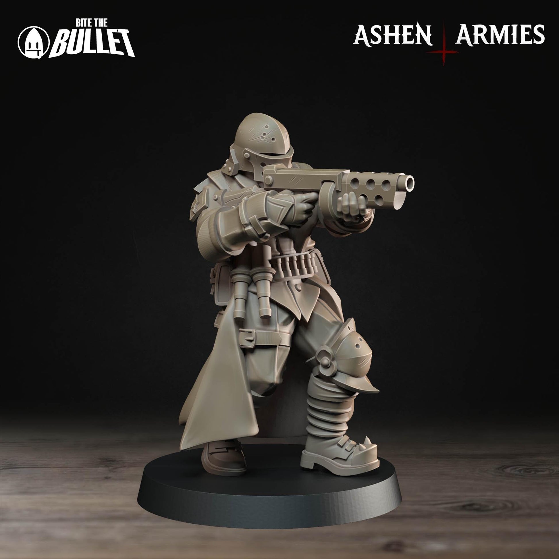 Yeomen Miniature | Tabletop RPG Miniature | Bite the Bullet | Roleplaying 3D Printed Fantasy Mini - 3DPrintDen