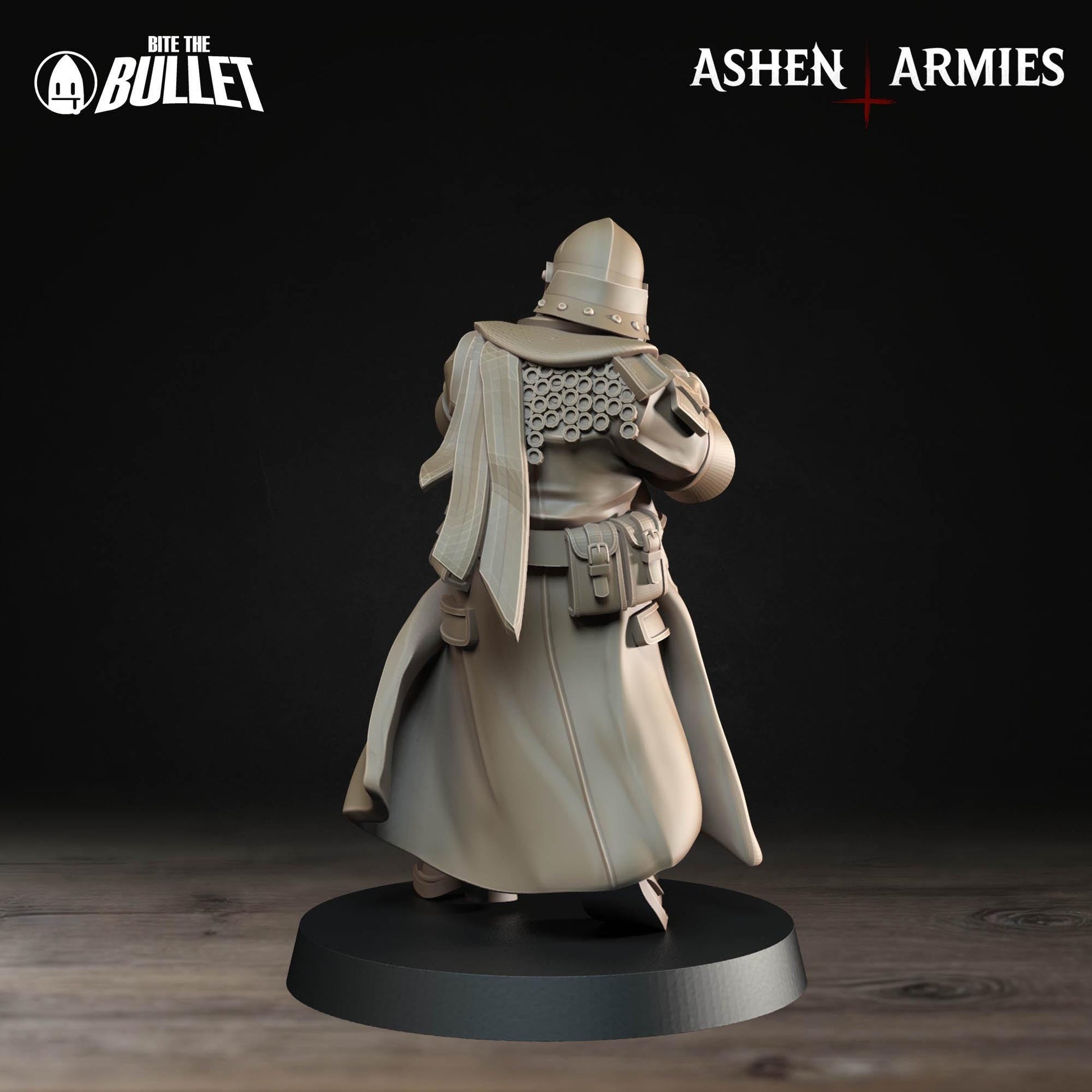 Yeomen Miniature | Tabletop RPG Miniature | Bite the Bullet | Roleplaying 3D Printed Fantasy Mini - 3DPrintDen