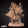 Dwarf Ranger Miniature| Tabletop RPG Miniature | Bite the Bullet | Roleplaying 3D Printed Fantasy Mini - 3DPrintDen