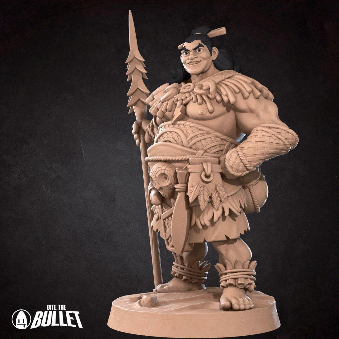 Exemplar Miniature | Tabletop RPG Miniature | Bite the Bullet | Roleplaying 3D Printed Fantasy Mini - 3DPrintDen