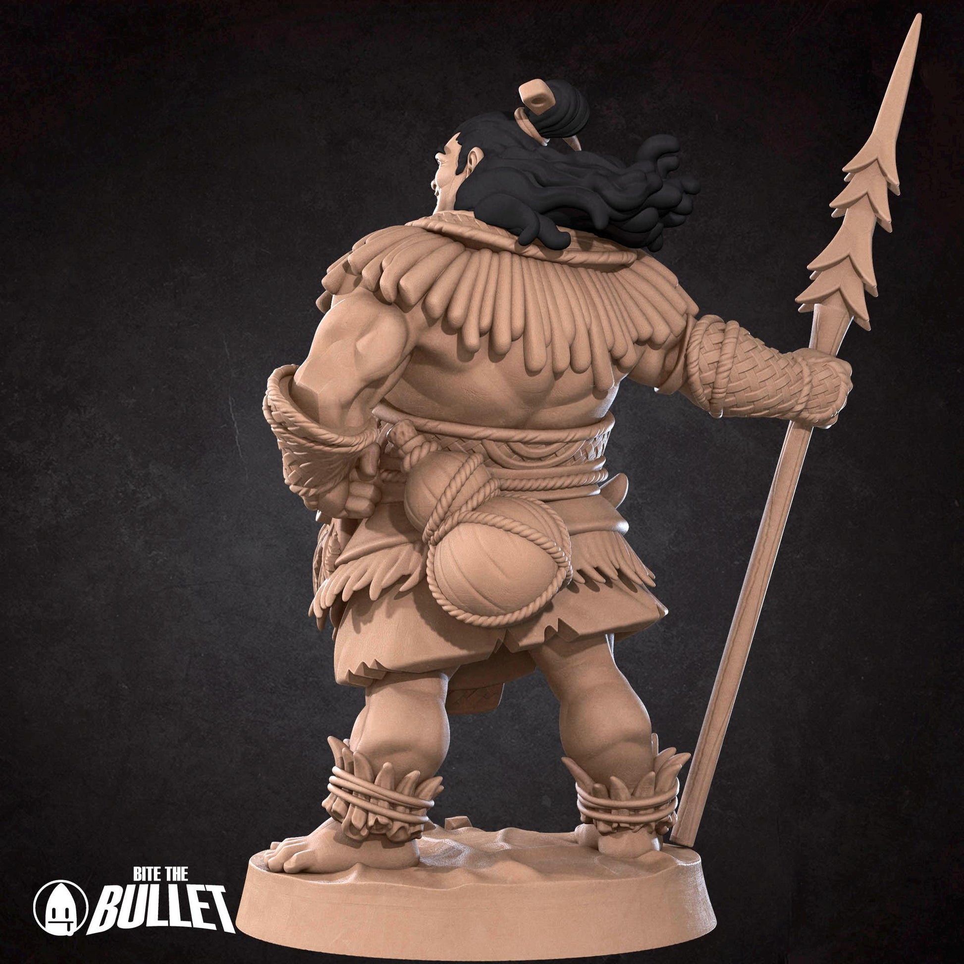 Exemplar Miniature | Tabletop RPG Miniature | Bite the Bullet | Roleplaying 3D Printed Fantasy Mini - 3DPrintDen