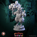 Circus Clown Miniature, Bibble | Tabletop RPG Miniature | White Werewolf Tavern | Roleplaying 3D Printed Fantasy Mini - 3DPrintDen