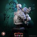 Circus Merchant Bust, Clatterjack | Tabletop RPG Miniature | White Werewolf Tavern | Roleplaying 3D Printed Fantasy Mini - 3DPrintDen