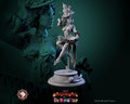 Circus Performer Miniature, Madame Pachadora | Tabletop RPG Miniature | White Werewolf Tavern | Roleplaying 3D Printed Fantasy Mini - 3DPrintDen