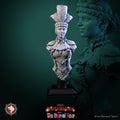 Female Circus Performer Bust | Tabletop RPG Miniature | White Werewolf Tavern | Roleplaying 3D Printed Fantasy Mini - 3DPrintDen