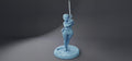Female Fencer Miniature, Kesselle | Twin Goddess Miniatures | Tabletop RPG Miniature | Roleplaying 3D Printed Fantasy Mini - 3DPrintDen