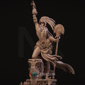 Priestess of Death Miniature, Necalin | Tabletop RPG Miniature | Nerikson | Roleplaying 3D Printed Fantasy Mini - 3DPrintDen