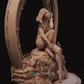 Female Cyborg Miniature | Tabletop RPG Miniature | Nerikson | Roleplaying 3D Printed Fantasy Mini - 3DPrintDen