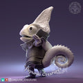 Chameleon Knight Miniature | Tabletop RPG Miniature | Pepunki Creatures | Roleplaying 3D Printed Fantasy Mini - 3DPrintDen