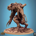 Blight Troll Miniature | Tabletop RPG Miniature | Rescale Miniature | Roleplaying 3D Printed Fantasy Mini - 3DPrintDen