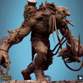 Blight Troll Miniature | Tabletop RPG Miniature | Rescale Miniature | Roleplaying 3D Printed Fantasy Mini - 3DPrintDen