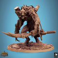 Blight Troll Miniature | Tabletop RPG Miniature | Rescale Miniature | Roleplaying 3D Printed Fantasy Mini - 3DPrintDen