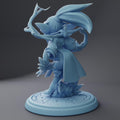 Goblin Sorceress Miniature, Frostflaire | Twin Goddess Miniatures | Tabletop RPG Miniature | Roleplaying 3D Printed Fantasy Mini - 3DPrintDen