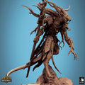 Rat Demon Muckpriest Miniature | Tabletop RPG Miniature | Rescale Miniature | Roleplaying 3D Printed Fantasy Mini - 3DPrintDen