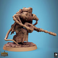 Ratfolk Poison Miniature | Tabletop RPG Miniature | Rescale Miniature | Roleplaying 3D Printed Fantasy Mini - 3DPrintDen