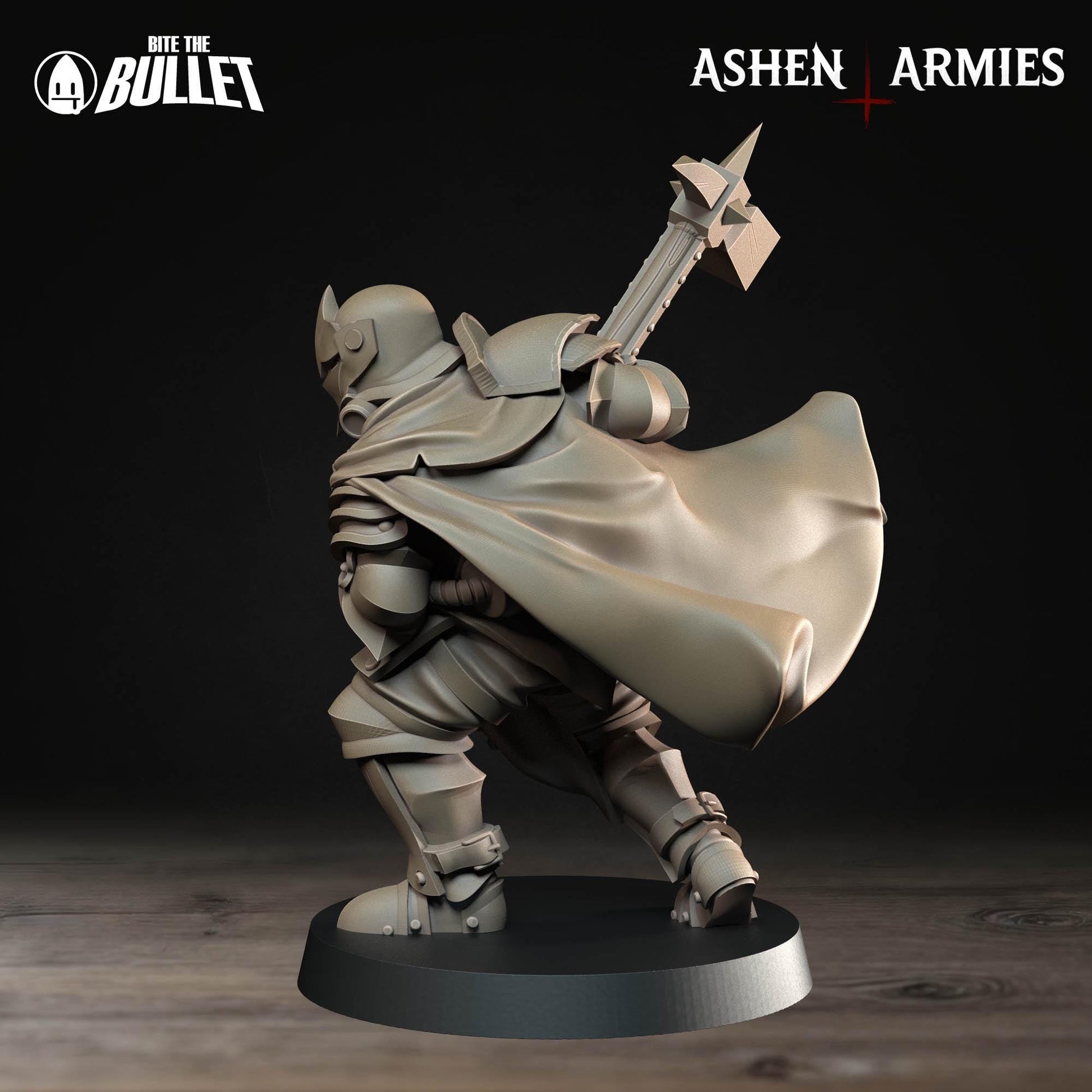 Shocktroopers Miniature | Tabletop RPG Miniature | Bite the Bullet | Roleplaying 3D Printed Fantasy Mini - 3DPrintDen