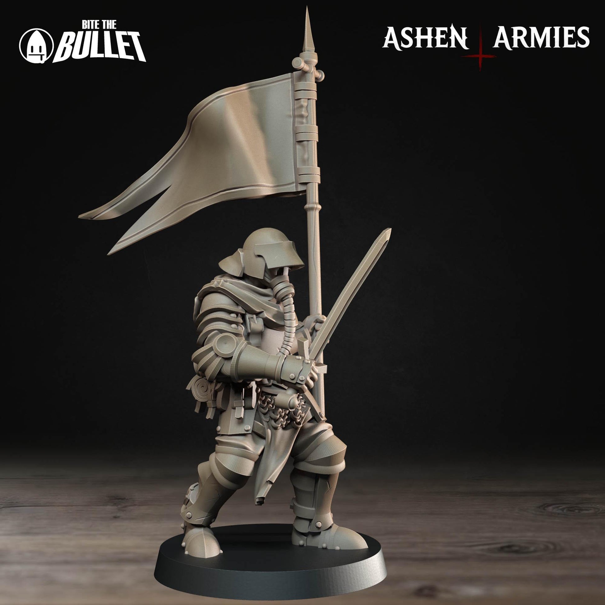 Shocktroopers Miniature | Tabletop RPG Miniature | Bite the Bullet | Roleplaying 3D Printed Fantasy Mini - 3DPrintDen