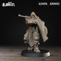Sniper Priest Miniature, Pistols | Tabletop RPG Miniature | Bite the Bullet | Roleplaying 3D Printed Fantasy Mini - 3DPrintDen