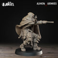Sniper Priest Miniature, Pistols | Tabletop RPG Miniature | Bite the Bullet | Roleplaying 3D Printed Fantasy Mini - 3DPrintDen