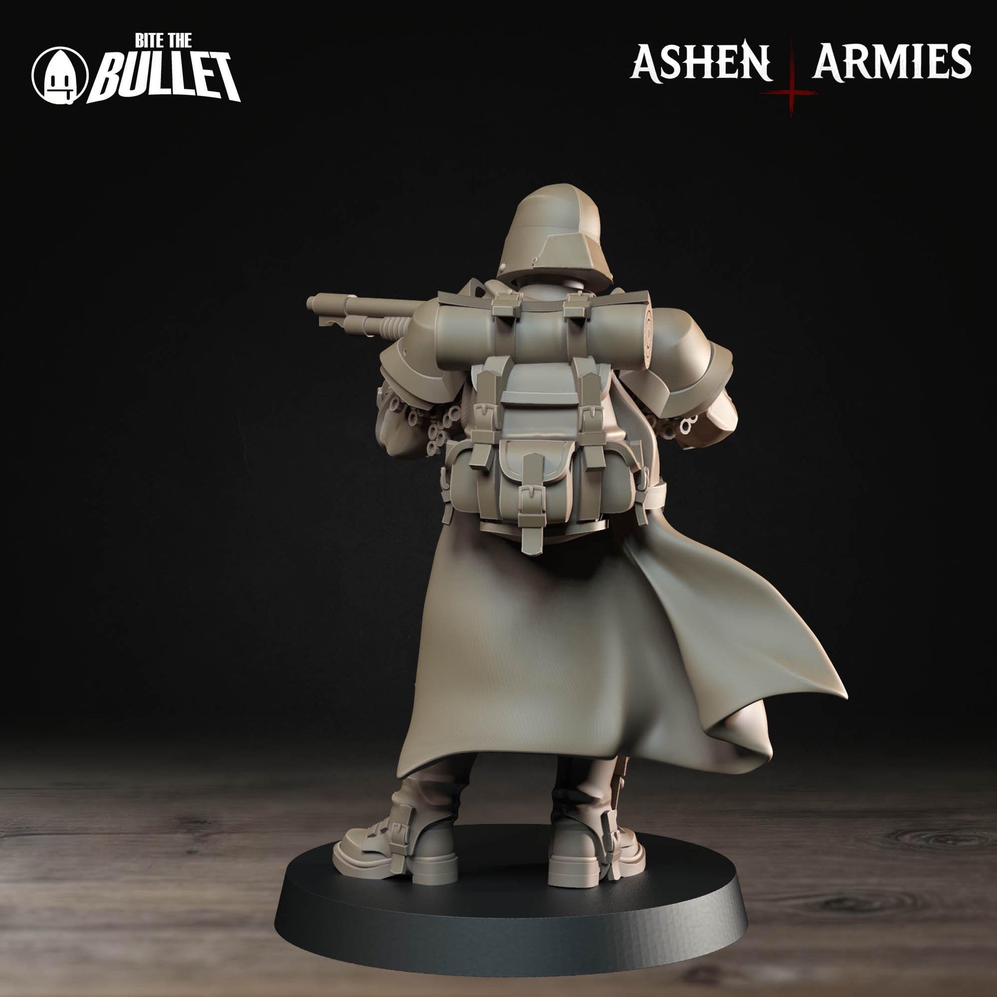 Yeomen Miniature | Tabletop RPG Miniature | Bite the Bullet | Roleplaying 3D Printed Fantasy Mini - 3DPrintDen