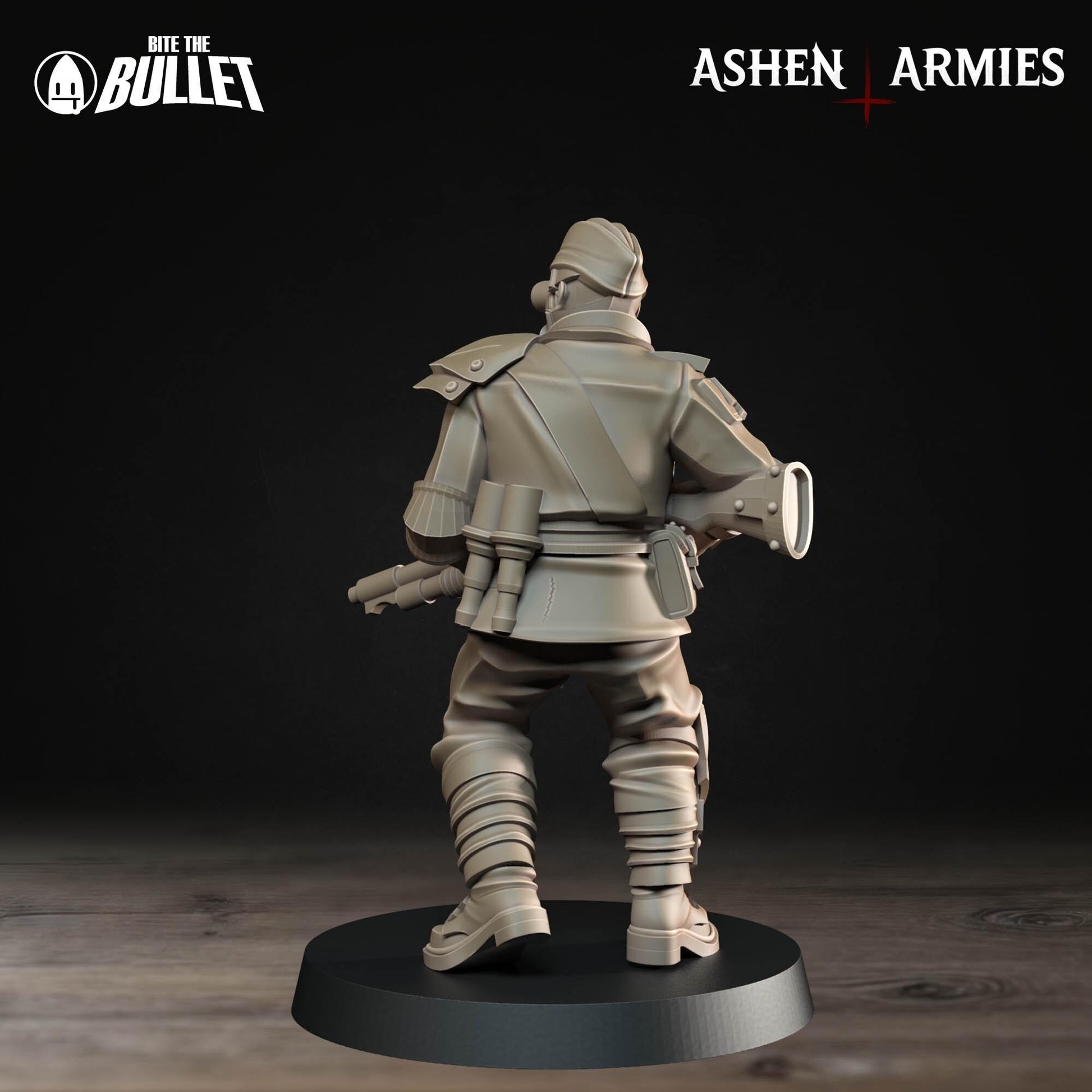 Yeomen Miniature | Tabletop RPG Miniature | Bite the Bullet | Roleplaying 3D Printed Fantasy Mini - 3DPrintDen