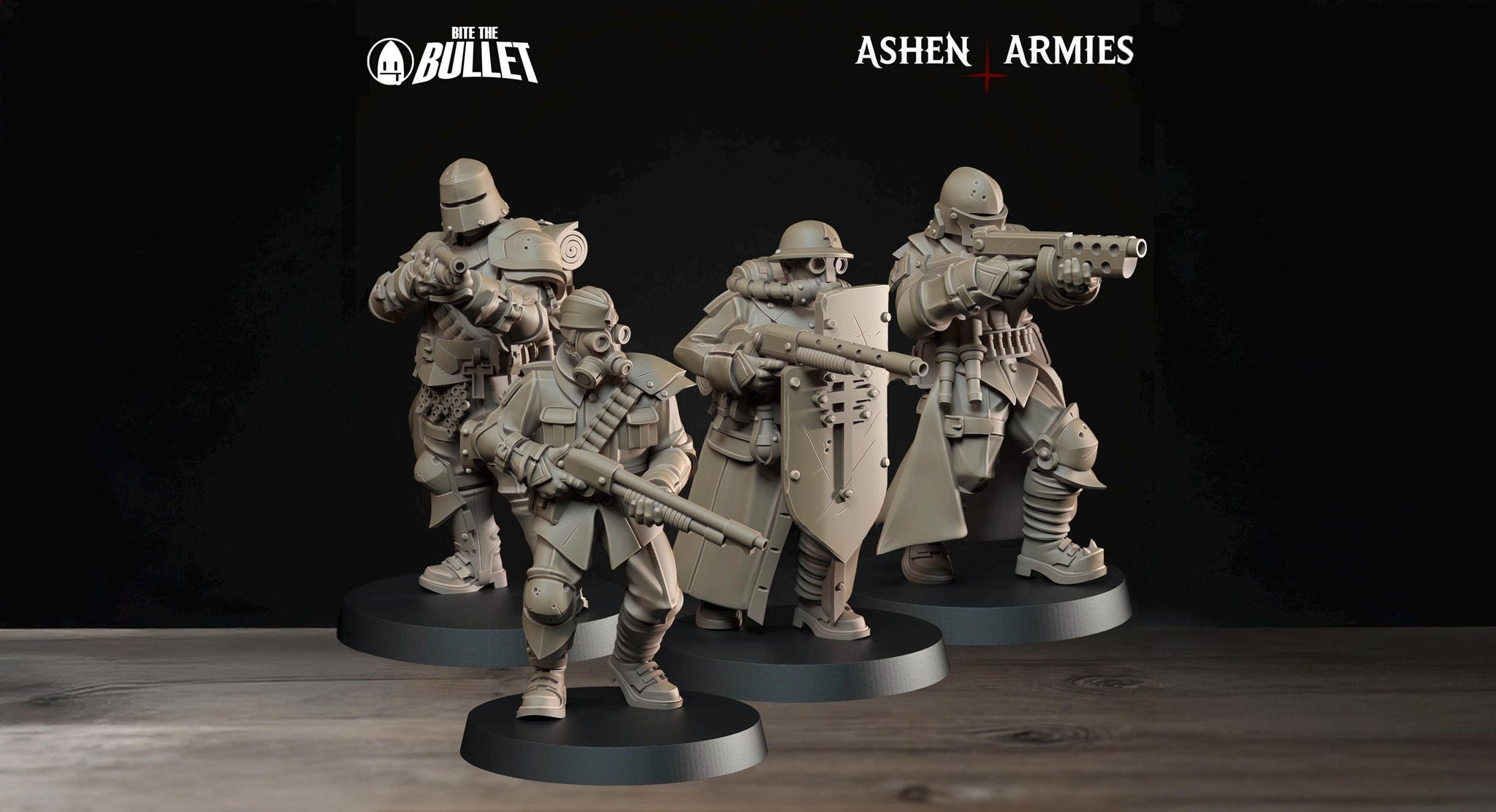 Yeomen Miniature | Tabletop RPG Miniature | Bite the Bullet | Roleplaying 3D Printed Fantasy Mini - 3DPrintDen