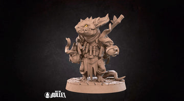Kobold Alchemist Miniature | Tabletop RPG Miniature | Bite the Bullet | Roleplaying 3D Printed Fantasy Mini - 3DPrintDen