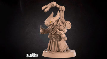 Kobold Inventor Miniature | Tabletop RPG Miniature | Bite the Bullet | Roleplaying 3D Printed Fantasy Mini - 3DPrintDen