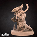 Kobold Raider Miniature | Tabletop RPG Miniature | Bite the Bullet | Roleplaying 3D Printed Fantasy Mini - 3DPrintDen