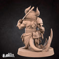 Kobold Raider Miniature | Tabletop RPG Miniature | Bite the Bullet | Roleplaying 3D Printed Fantasy Mini - 3DPrintDen