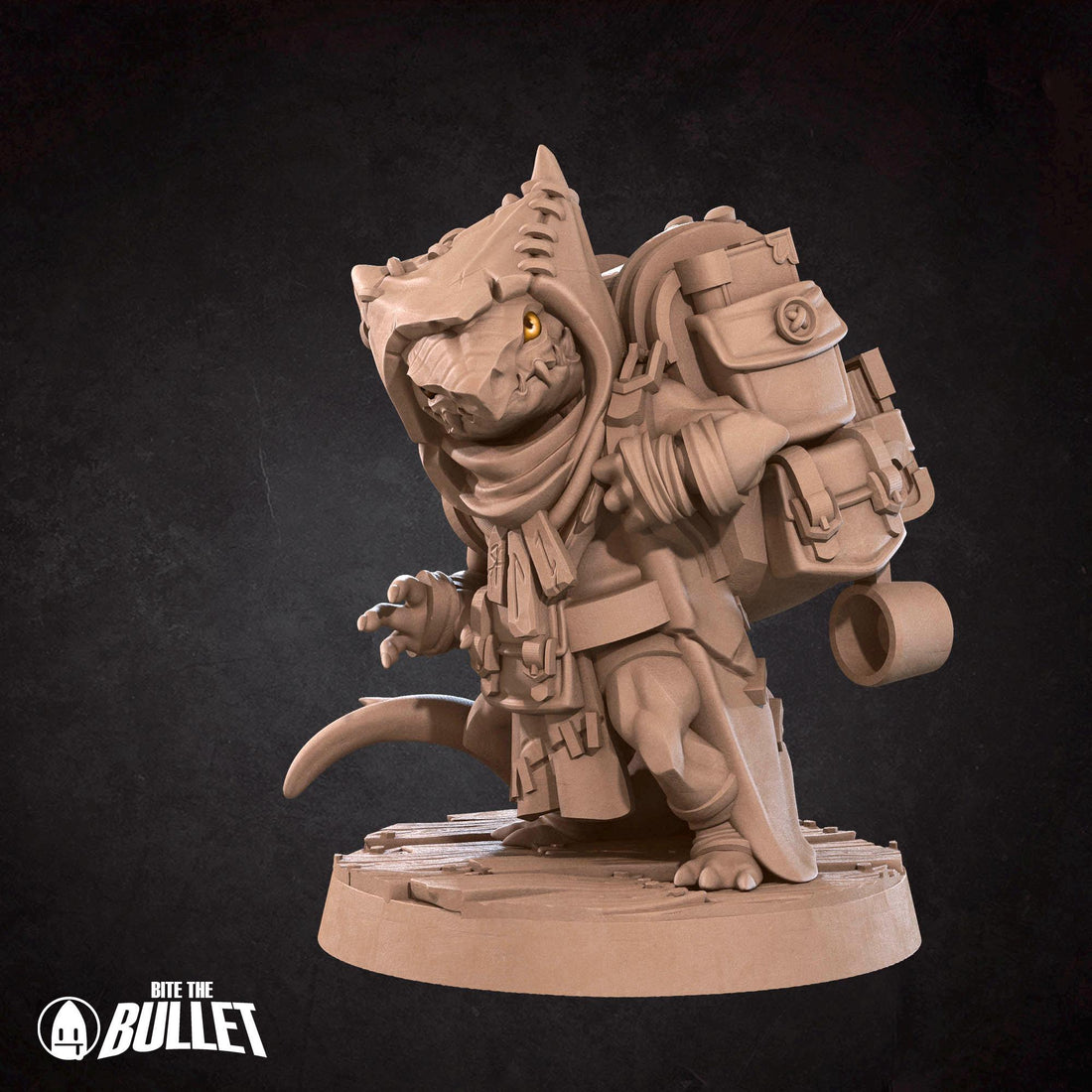 Kobold Witch Miniature | Tabletop RPG Miniature | Bite the Bullet | Roleplaying 3D Printed Fantasy Mini - 3DPrintDen